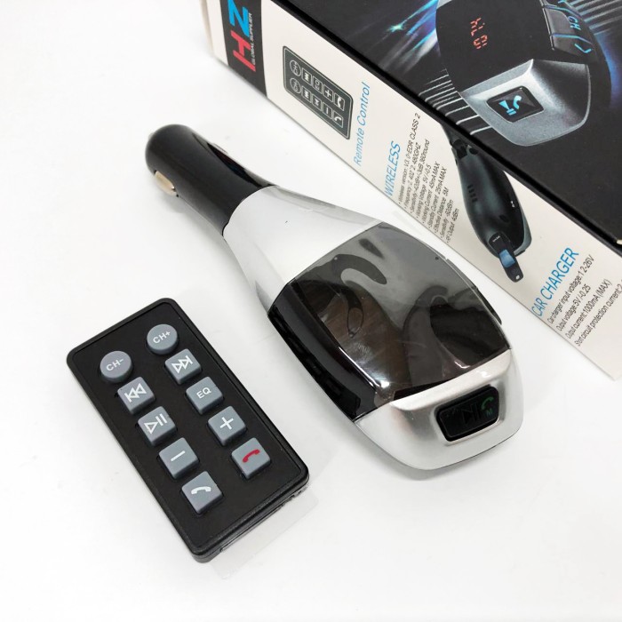 Пристрій для прослуховування музики в автомобілі MP3 Bluetooth H20+BT, Автом. з блютуз HF-43