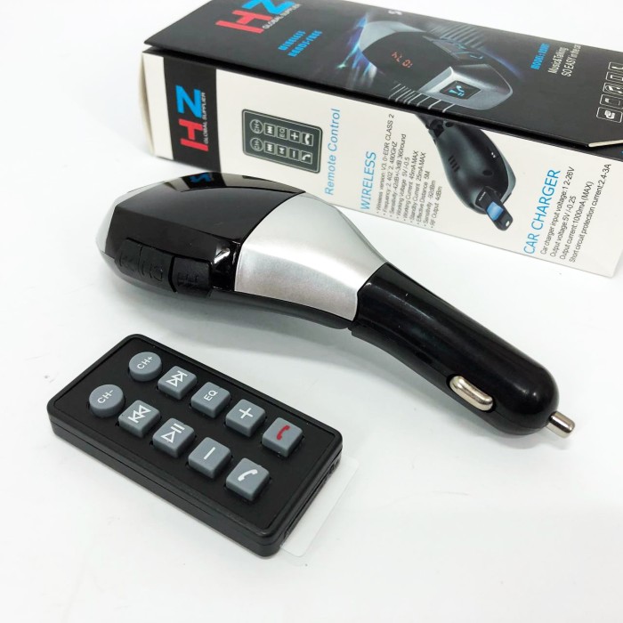 Пристрій для прослуховування музики в автомобілі MP3 Bluetooth H20+BT, Автом. з блютуз HF-43