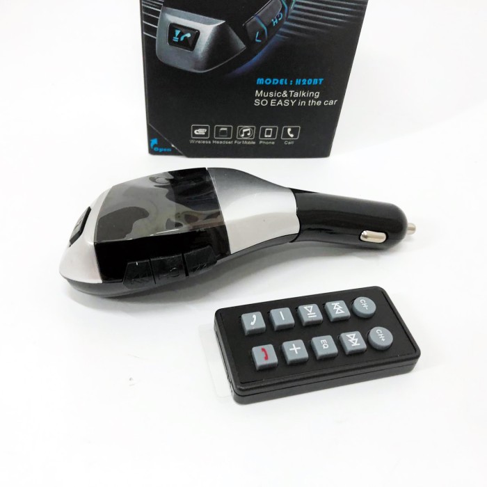 Пристрій для прослуховування музики в автомобілі MP3 Bluetooth H20+BT, Автом. з блютуз HF-43