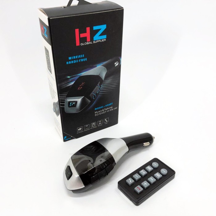 Пристрій для прослуховування музики в автомобілі MP3 Bluetooth H20+BT, Автом. з блютуз HF-43