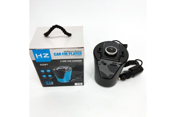 Bluetooth FM трансмітер H26+BT, Автомобільний bluetooth передавач, Fm модулятор для автомобіля YN-91
