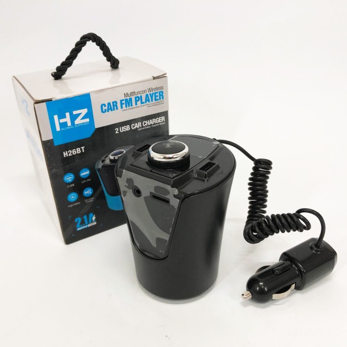 Fm-модулятор для старої магнітоли H26+BT BX6, Приймач Bluetooth з FM-трансляцією для автомобіля SH-24