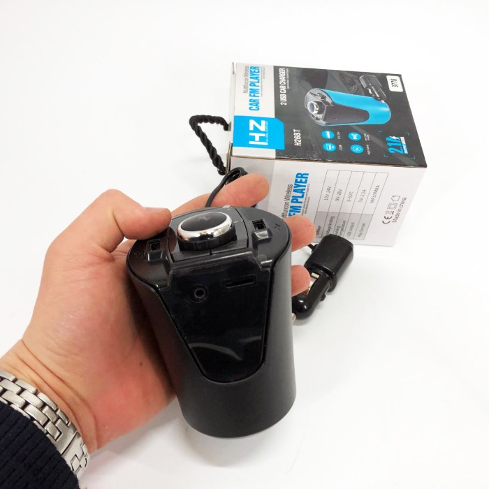 Fm-модулятор для старої магнітоли H26+BT BX6, Приймач Bluetooth з FM-трансляцією для автомобіля SH-24