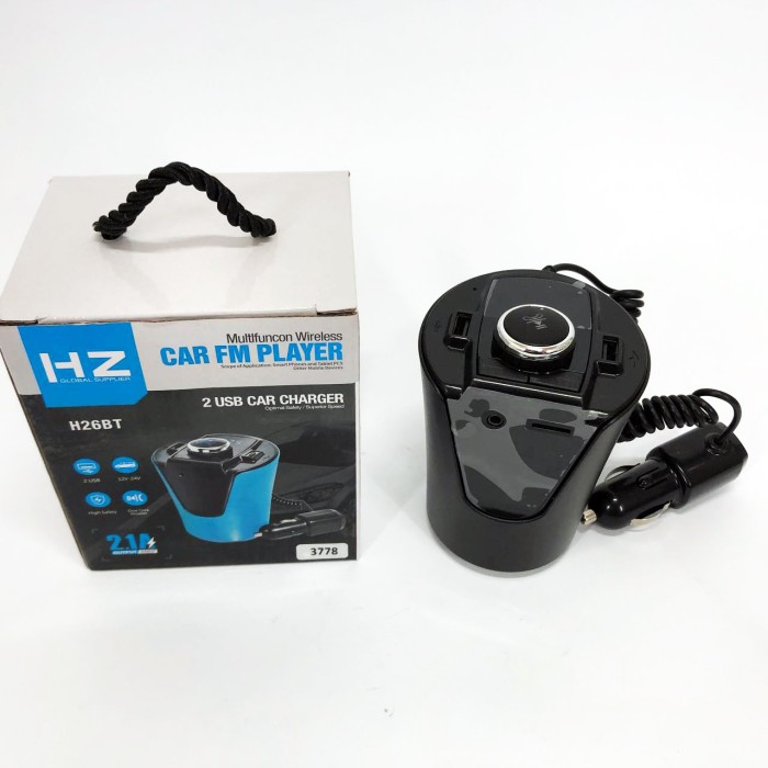 Fm-модулятор для старої магнітоли H26+BT BX6, Приймач Bluetooth з FM-трансляцією для автомобіля SH-24