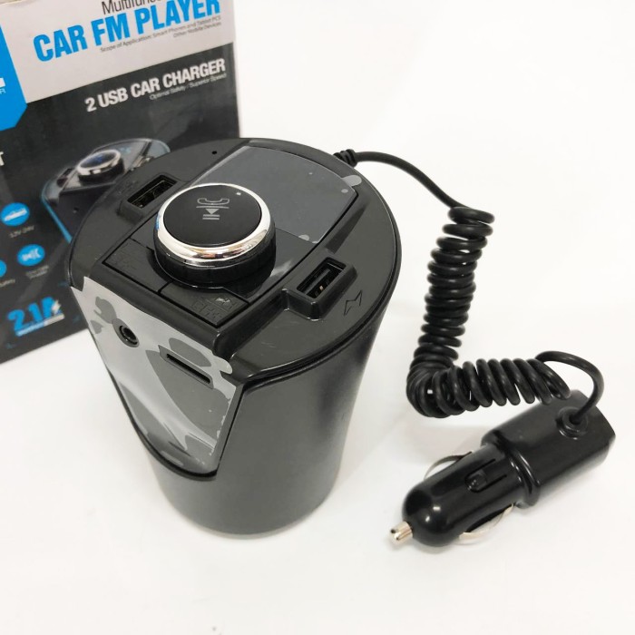 Приймач Bluetooth з FM-трансляцією для автомобіля, Модулятор для мобільних пристроїв в авто KI-65