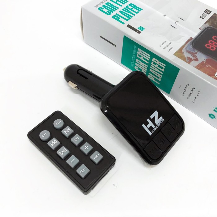 Модулятор для мобільних пристроїв в авто HZ H6-12-24V, Bluetooth трансмітер HK-199 для авто