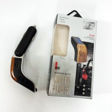 Адаптер в машину з прикурювача H7, Пристрій для передачі музики в авто, Фм трансмітер bluetooth TM-24