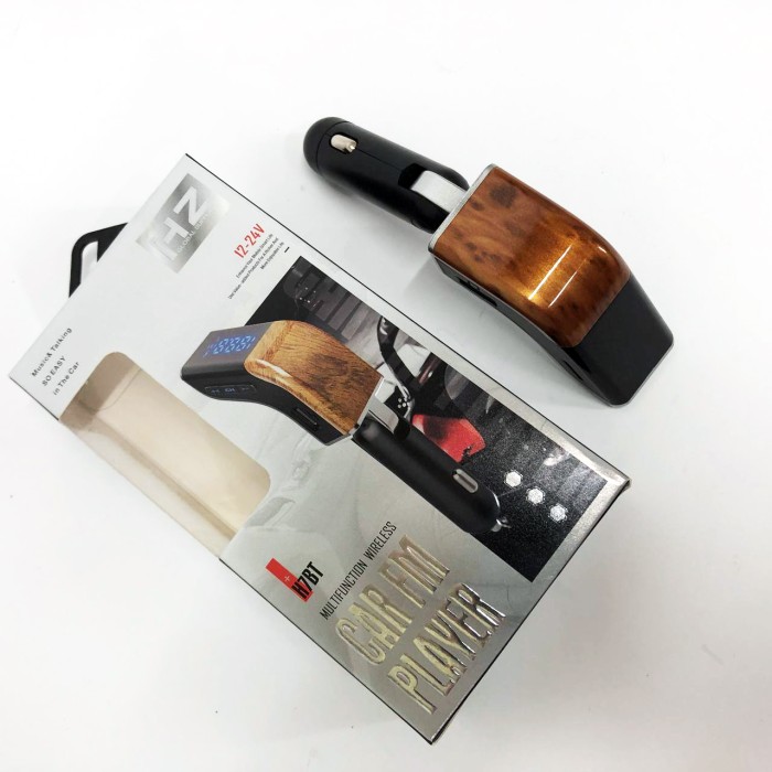 Фм модулятори в машину від прикурювача H7 BT, Приймач Bluetooth з FM-трансляцією для автомобіля EG-16