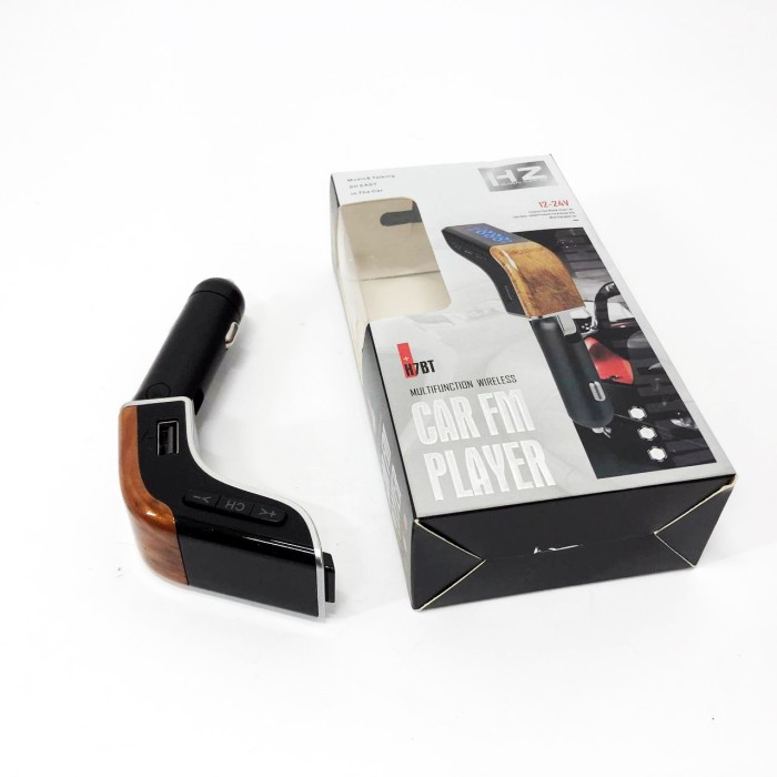 Фм модулятори в машину від прикурювача H7 BT, Приймач Bluetooth з FM-трансляцією для автомобіля EG-16