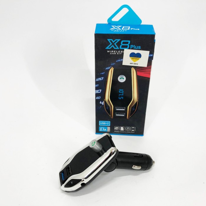 Bluetooth FM-трансмітер для автомобільної аудіосистеми X8, Трансмітер для музики в автомобіль BC-82