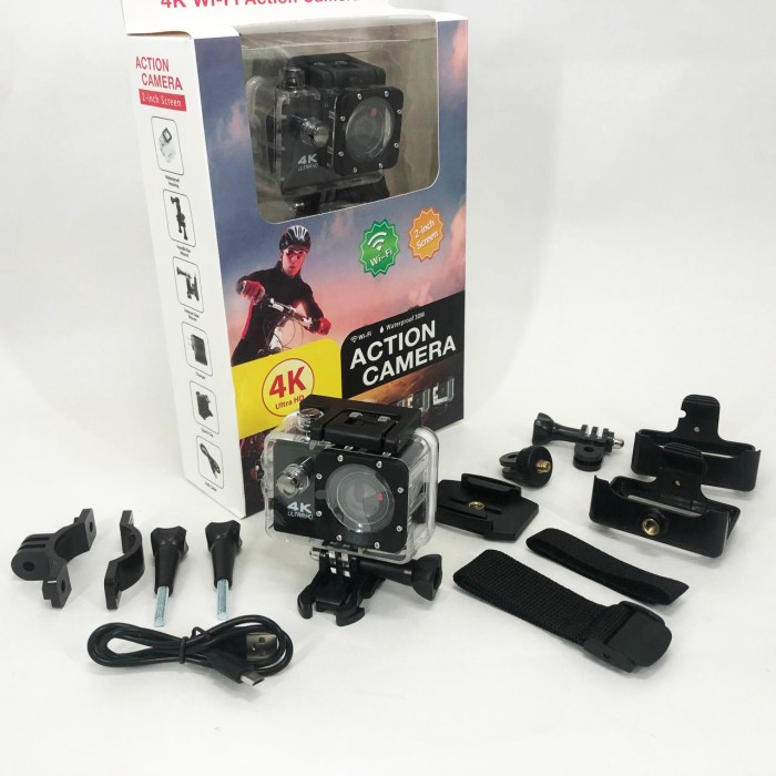 Екшн камера DVR Sport S2 Wi-Fi/SD, Камера для екстриму на голову, Нашлемна камера Налобна PU-61