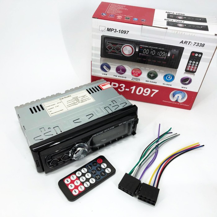 Автомагнітола в штат пристрій магнітола, Автомобільна магнітола стерео звук, Магнітоли з USB DP-97