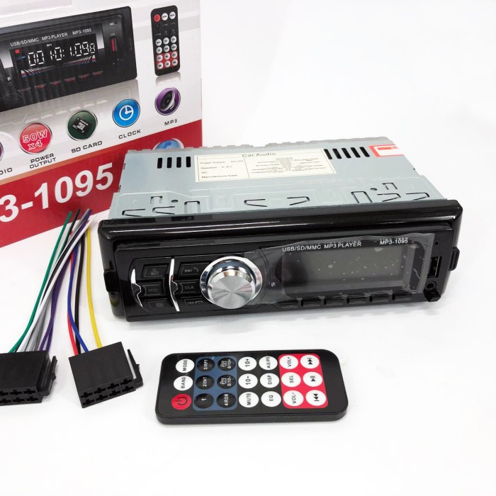 Штатні автомагнітоли MP3 1095/7336 BT ISO, Магнітола 1din c підсвіткою, Авто магнітола 1дин LU-38