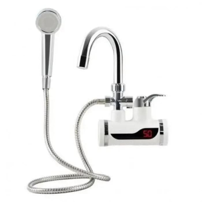 Міні бойлер водонагрівач душ з бічним підключенням Water Heater UM-708 MP 5208