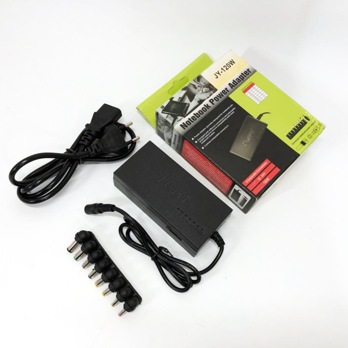 Адаптер для NoteBook Universal MY-120W універсальний зарядний пристрій для ноутбука TV-75