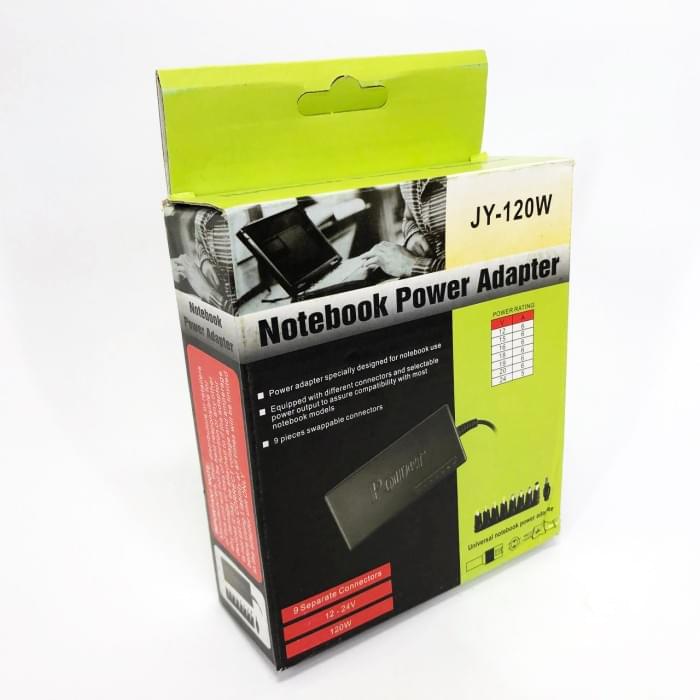 Адаптер для NoteBook Universal MY-120W універсальний зарядний пристрій LD-267 для ноутбука