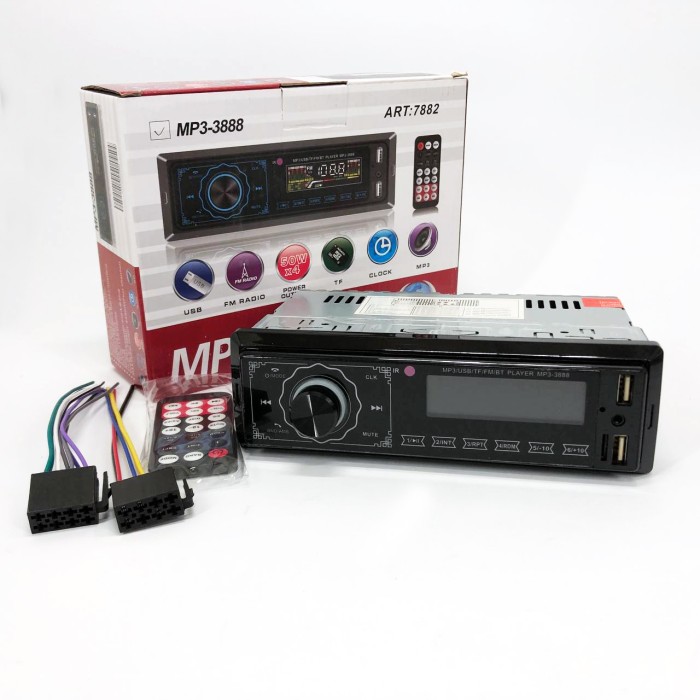 Магнітоли з usb для дому MP3, Мультимедійні системи для авто, Однодинові магнітоли JP-28