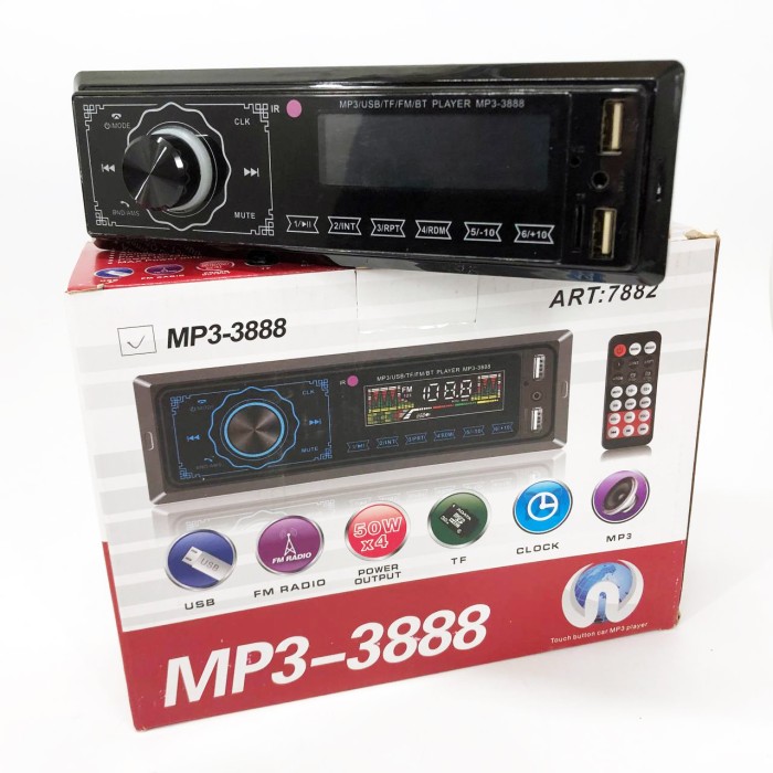 Магнітоли з usb для дому MP3, Мультимедійні системи для авто, Однодинові магнітоли JP-28