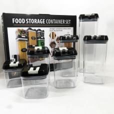 Набір контейнерів для їжі FOOD Storage Container Set на клямках із ущільнювачем із JC-641 7 предметів