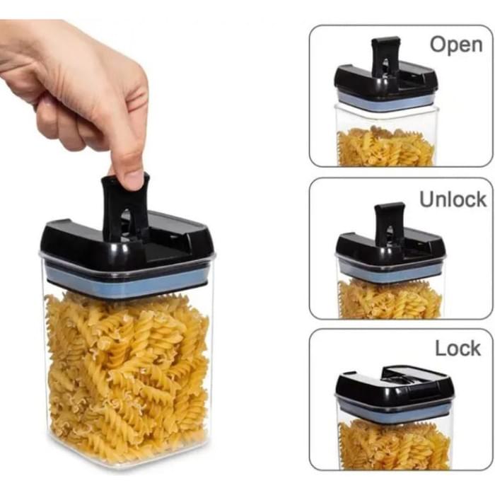 Набір контейнерів для їжі FOOD Storage Container Set на клямках із ущільнювачем із JC-641 7 предметів