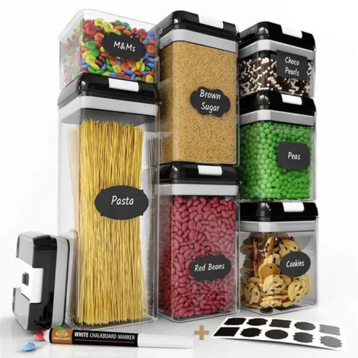 Набір для зберігання спецій FOOD Storage Container Set, Баночки для зберігання спецій EB-46