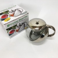 Стильний скляний заварний чайник UNIQUE, Скляний заварний чайник для чаю чайники, Чайник-заварник GV-60