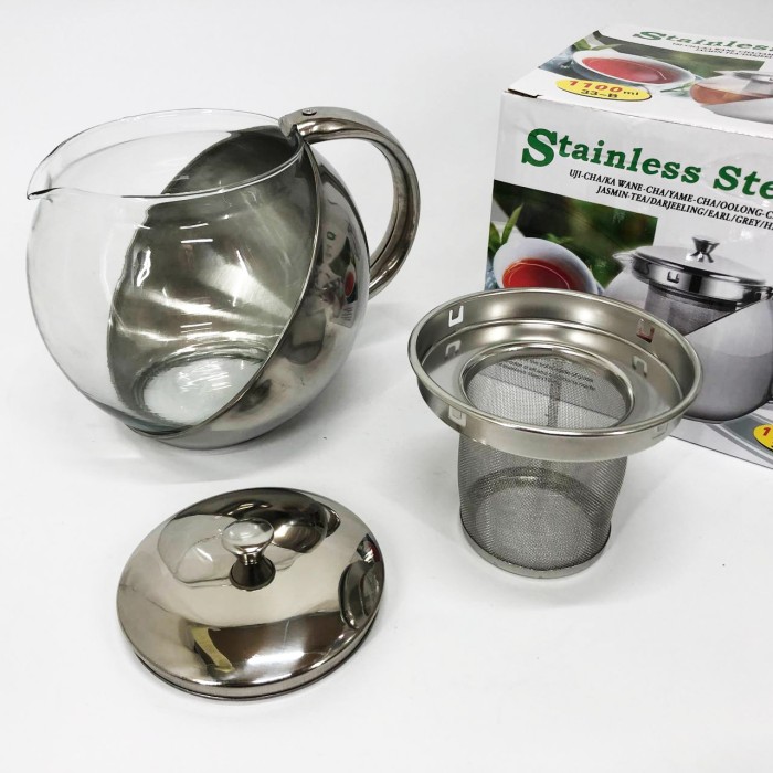 Заварник для кухні UNIQUE UN-1164 1.10 л, Заварник для трав, Чайник-заварник Красиві заварники чаю JV-60