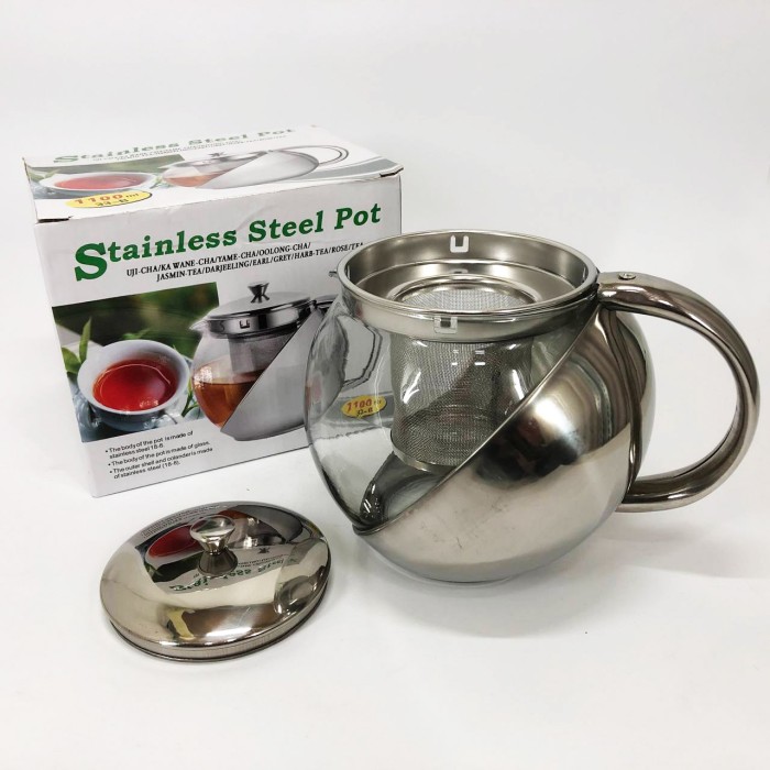 Заварник для кухні UNIQUE UN-1164 1.10 л, Заварник для трав, Чайник-заварник Красиві заварники чаю JV-60