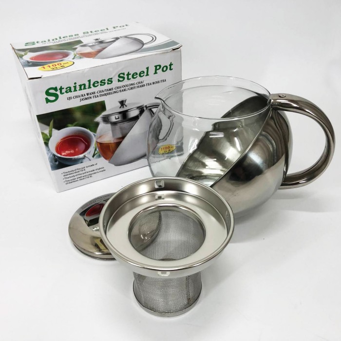 Заварник для кухні UNIQUE UN-1164 1.10 л, Заварник для трав, Чайник-заварник Красиві заварники чаю JV-60