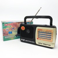 Фм радіоприймач з телескопічною антеною KIPO KB-408 AC, Радіоприймач простий, Радіоприймачі фм GU-95