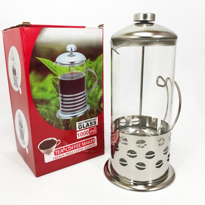 Скляний чайник для кави та чаю Unique, Оригінальний заварник для чаю, Скляний заварник RK-37