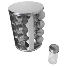 Баночки для зберігання спецій UNIQUE, Столовий набір для спецій з підставкою Органайзер продуктів MC-95