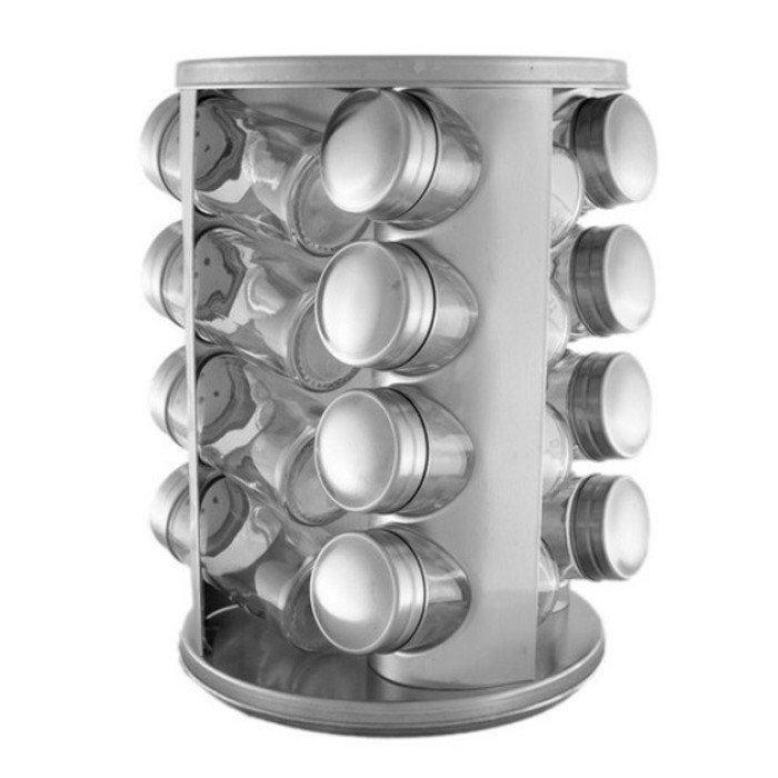 Пористий органайзер для зберігання спецій UNIQUE UN-1303, Баночка для спецій на рейлінг SV-59