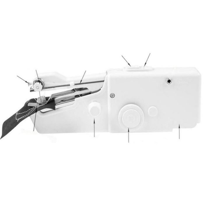 Справжня дитяча швейна машинка HANDY SWITCH CS-101B, Швейна ручна мінімашинка Ручна машинка BT-20