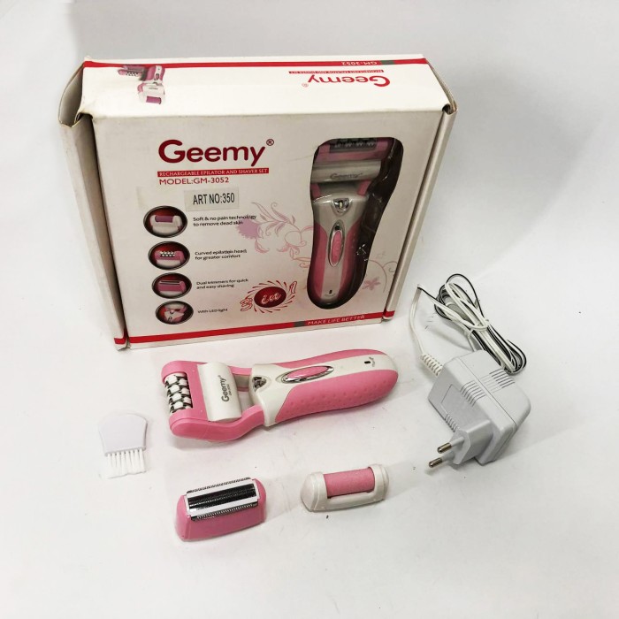 Машинка для стрижки тример для стрижки волосся Gemei Жіночий акумуляторний епілятор тіла NM-39