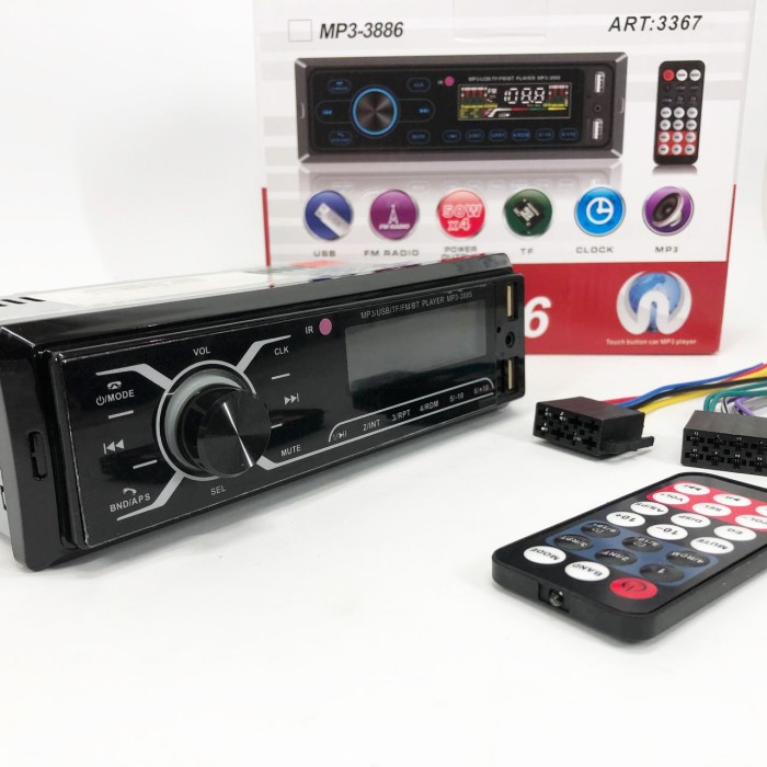 Магнітофон для машини авто автомобіля, Магнітола підтримка usb, Магнітола автомобіль aux PW-90