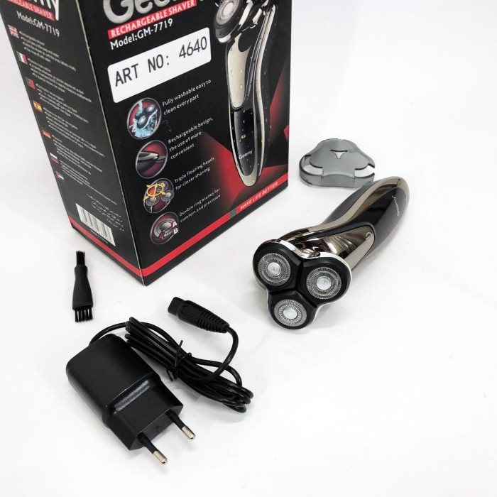 Бритва сітчаста професійна, Електробритва бездротова портативна, Професійна бритва для волосся PM-10