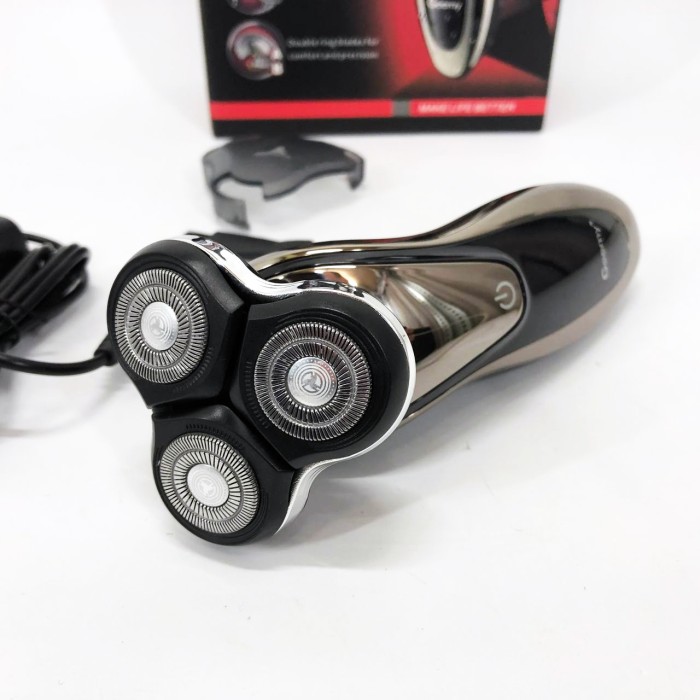 Бритва сітчаста професійна, Електробритва бездротова портативна, Професійна бритва для волосся PM-10