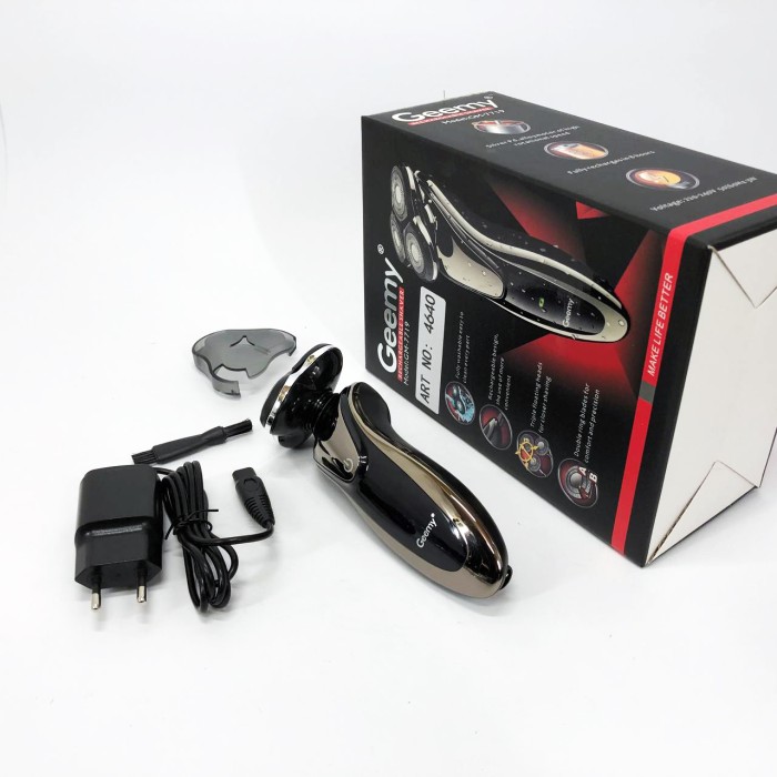 Професійні електричні бритви Gemei, Професійна бритва з акумулятором, Хороша електробритва для бороди WH-11