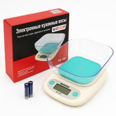 Ваги кухонні MATARIX MX-403 від 1 грама до 7кг, Кулінарні ваги для зважування їжі точні кухонні ваги
