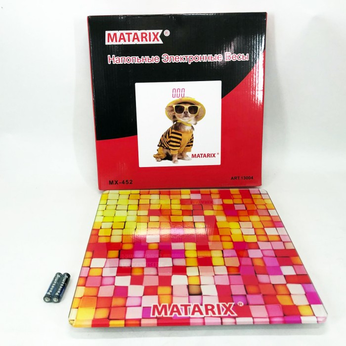 Підлогові ваги з точним дисплеєм MATARIX MX-452 180 кг, Практичні ваги для зважування MS-67