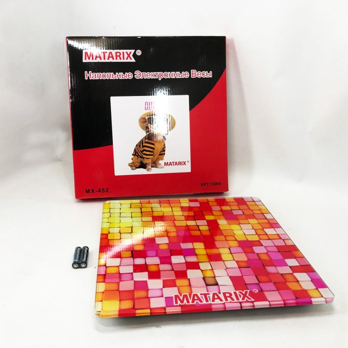 Підлогові ваги з точним дисплеєм MATARIX MX-452 180 кг, Практичні ваги для зважування MS-67