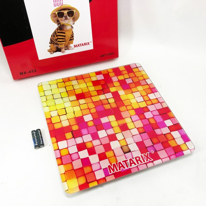 Підлогові ваги з точним дисплеєм MATARIX MX-452 180 кг, Практичні ваги для зважування MS-67