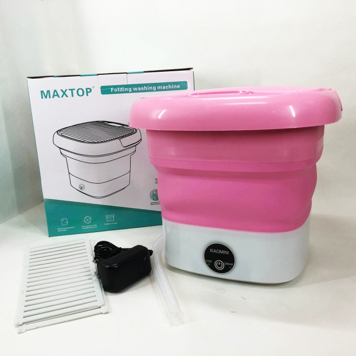 Пральна машина з баком для води MAXTOP, Маленька пральна машинка мобільна Малогабаритна машина ZU-90