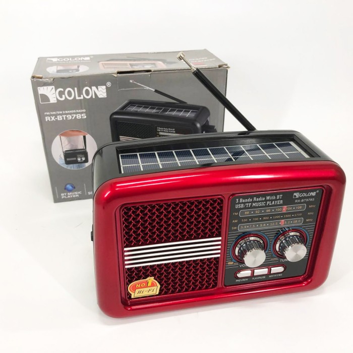 Радіоприймач am fm Golon, Радіоприймач з ремінцем, від мережі Ам приймач PB-76