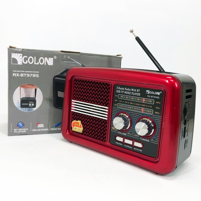 Радіоприймач am fm Golon, Радіоприймач з ремінцем, від мережі Ам приймач PB-76