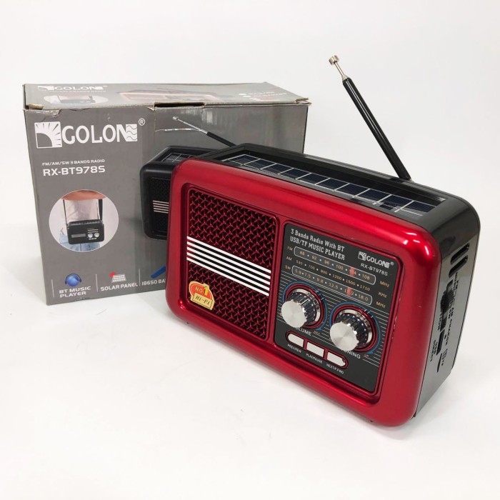 Радіоприймач am fm Golon, Радіоприймач з ремінцем, від мережі Ам приймач PB-76