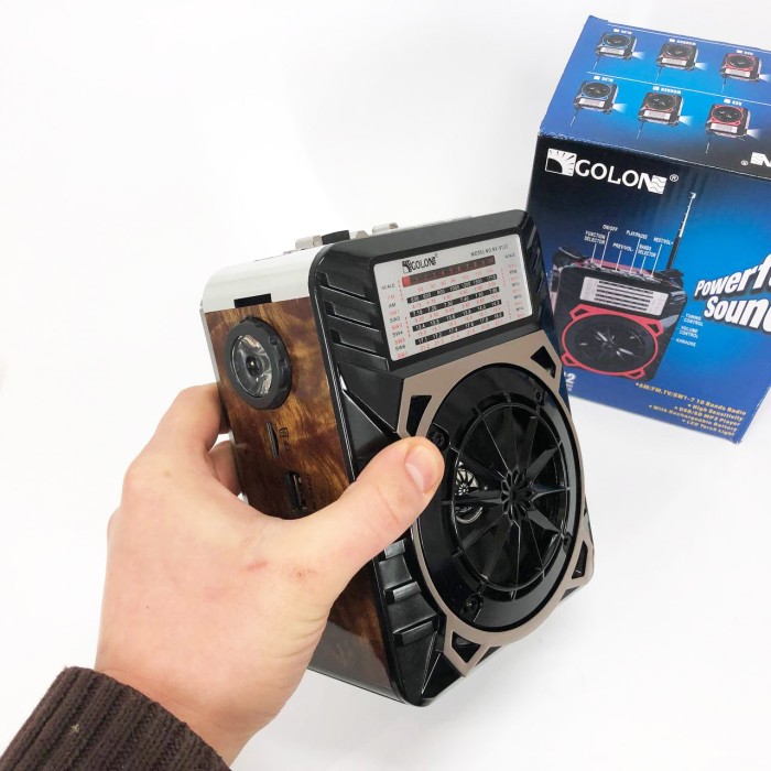 Радіоприймач з входом для флешки, Радіоприймач з потужним прийомом від мережі UD-28