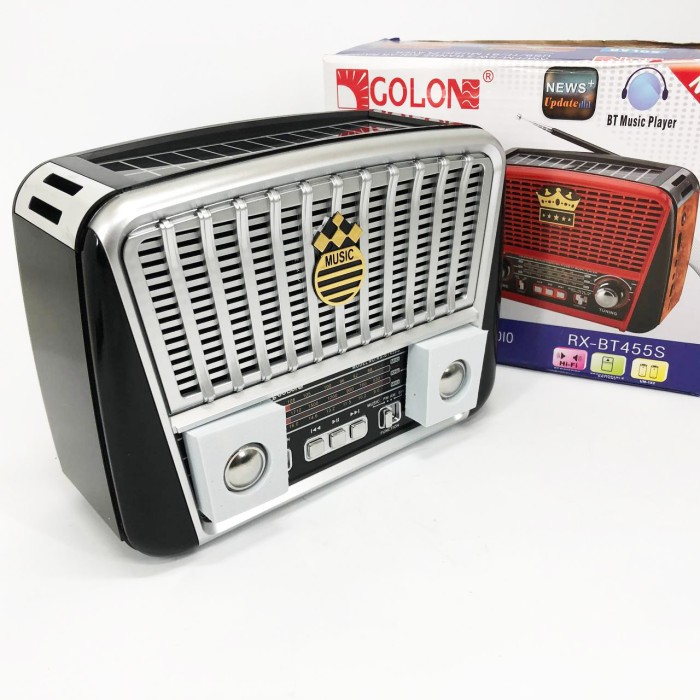 Радіоприймачі магнітофони fm приймач Golon RX-456, Радіоприймачі фм, Портативне fm радіо KD-812 з usb