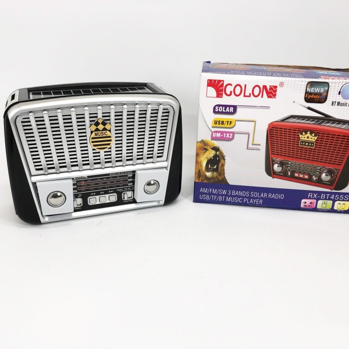 Радіоприймачі магнітофони fm приймач Golon RX-456, Радіоприймачі фм, Портативне fm радіо KD-812 з usb